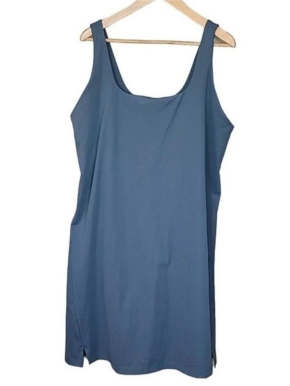 Blue Sleeveless Jumpsuit Romper